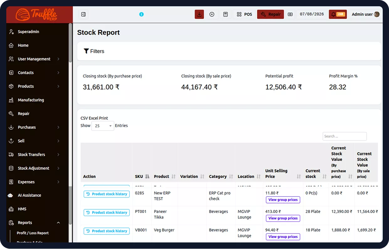 Dynamic pricing management