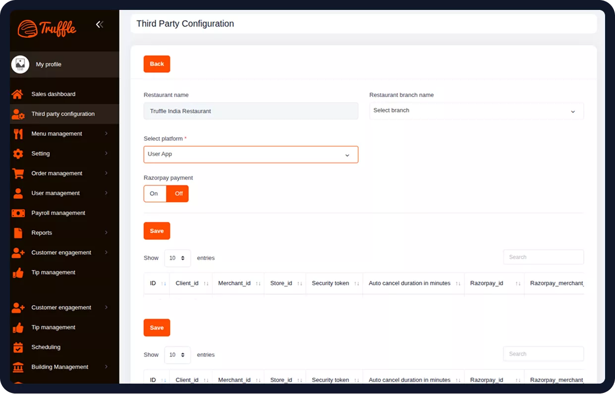 Third-party integrations
